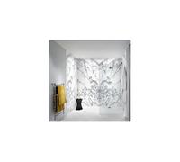 Nuance By Bushboard Carrara Marble Slab B Bushboard Nuance Acrylic Wall Panels Wall Paneling Size: Postformed Panel 2420mm x 1200mm