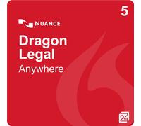 Nuance Dragon Legal Anywhere 5 New Purchase 20 - 50 User