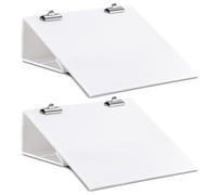 Nuanchu 1 Pcs Folding Slant Board for Writing 14 x 12 Inch Large Slanted Clipboard Adjustable Tilted Writing Board Sloped Surface to Improve Handwriting Legibility Endurance for Office Reading