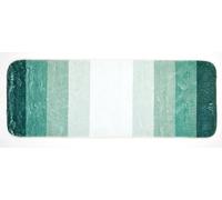 Nuanchu 5 Pcs Morandi Gradient Green Bathroom Rugs Set Soft and Absorbent Microfiber Bathroom Rug with U-Shaped Toilet Mat and Toilet Cover, Thick Non-Slip Plush Bath Mat Set