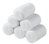 Nuanchu 6 Rolls Soft Cast Padding for Plaster Cloth Bandage,4 Inch X 8.8 Ft