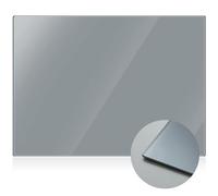 Nuanchu 9 x 12 Inches Neutral Grey Tempered Glass Palette for Oil Painting Keeps Wet Paint Fresh Scratch Resistant Easy Clean up for Palette Artist Supplies DIY Color Mixing
