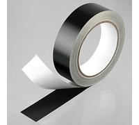 Nuanchu Light Blocking Tape 2'' x 82 ft 100% Full Black Out Masking Tape for Electronics,Cover LED Indicator, Shielding Glare, Window Shading, Lamp Strips Shade, Backlight Sheet Dimming(1.2'' Wide)