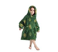 NUANHOM Wearable Blanket Hoodie for Kids Toddlers Super Warm Cozy Oversized Hooded Blanket Sweatshirt with Pocket for Little Girls Boys