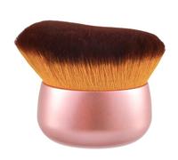 NUANJUYU Extra Wide 75mm Body Kabuki Brush - For Flawless Self Tanner, Leg Makeup & Bronzer Blend, Face & Back Applicator,Wet/Dry Use. (Rose Gold)