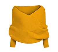 Nuaoxyeu 2 Pound Items Scarf with Sleeves Women Knitted Snowfall Sweater Scarf Winter Warm Multifunctional Sweater Shawl Wrap Women'S Scarves Outlet Clearance Uk