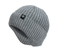 Nuaoxyeu Cheap Stuff Under 1 Pound Womens Hats and Caps Hat Warm Chunky Cable Knit Hats Soft Thick Cute Knitted Cap for Cold Weather Letter Hats Thermal Under 10 Pounds Grey