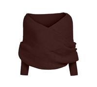 Nuaoxyeu Deals of The Day Scarf with Sleeves Women Knitted Snowfall Sweater Scarf Winter Warm Multifunctional Sweater Shawl Wrap Women'S Scarves Items Under 1 Pound