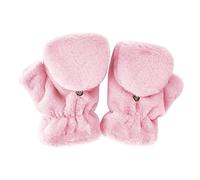 Nuaoxyeu Sale Clearance Outlet Clearance Uk Adult Gloves Women Girls Gloves Warm Soft Cute Cat Plush Flip Top Winter Fingerless Thick Mittens for Teen Skin Care Under 1 Pound