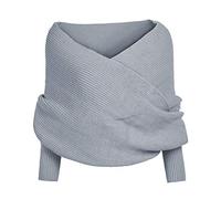 Nuaoxyeu Sale Clearance Scarf with Sleeves Women Knitted Snowfall Sweater Scarf Winter Warm Multifunctional Sweater Shawl Wrap Women'S Scarves Cancel My Order