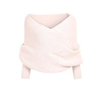 Nuaoxyeu The Deal Scarf with Sleeves Women Knitted Snowfall Sweater Scarf Winter Warm Multifunctional Sweater Shawl Wrap Women'S Scarves Halloween Costumes Woman 2024