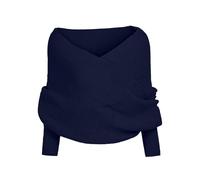 Nuaoxyeu Todays offers Special Deals Scarf with Sleeves Women Knitted Snowfall Sweater Scarf Winter Warm Multifunctional Sweater Shawl Wrap Women'S Scarves Halloween Decorations Sale Clearance