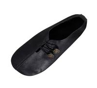 Nuaoxyeu Womens Sandals Summer New Soft Leather Flat Bottom Casual Single Shoes Female Round Head Shallow Mouth A Foot Large Size Women's fit flops women