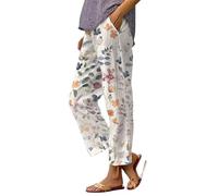 Nuaoxyeu Womens Wide Leg Trousers Linen Trousers Womens Summer Pants with Pockets Casual Lightweight Loose Fit Palazzo Pants Striped Baggy Lounge Bottoms Wide Leg Jogger My Orders