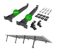 Nuasol elevation solar module holder balcony power plant flat roof facade PV