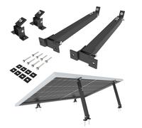 NuaSol elevation solar module holder balcony power plant flat roof facade PV