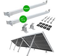 Nuasol elevation solar module holder balcony power plant flat roof facade PV