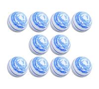 Nuatc 10Pcs Sponge Practice Golf Balls Training Garden Soft EVA Elastic for Indoor/Outdoor Practice Golf Training Tools
