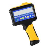 Nuatc 12.7mm Multiple-language Printer Text Barcode Batches Number Logoes Date Label Printer Handheld Thermals Inkjet Coders Printing Solution