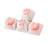 Nuatc Keycaps Set Personality Paw Keycaps for Structure Mechanical Keys Caps Cute Keys Caps Replacement Keycaps