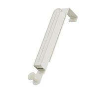 Nuatc Metal Coat Hook Behind Door Space Saving Clothes Storage Rack Aluminum Wall Mounted Clothing Hangers for Bathrooms Multifunctional Rack