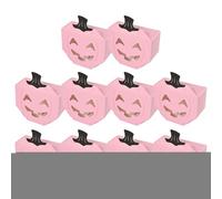Nubamzy Candy Box for Halloween - Table Pumpkin Treat Boxes for Halloween, Festive Snack Container Fall Decoration for Tabletop Living Room Picnic Food Truck Restaurant