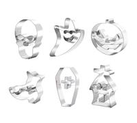 Nubamzy Cookie Cutter Halloween - Haunted House Dessert Molds - Halloween Cookie Molds for Kitchen, Home, Party, Family, Baking