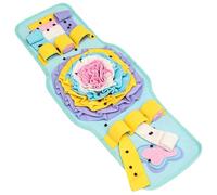 Nubamzy Dog Digging Mat, Watch-Style Dog Training Mat, Anti-Slip Dog Activity Mat, Bite-Resistant Food Puzzles Mat Interactive For Pet Stress Release