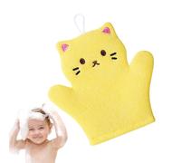 Nubamzy Kids Bath Mitt | Toddler Quick-Dry Body Bath Brush,Cute Cartoon Bath Sponges, Cute Animal Toddler Bath Mitt, Bathing Shower Mittens for Early Stage Development