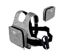 Nubamzy Kids Safety Harness | Oxford Cloth Kids Safety Harness with Bag - Foldable Motorcycle Harness with Reflective, Travel Harness for Kids Aged 1-12, Safe Ride, Travel