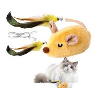 Nubamzy Mice Moving Cat Toys | Mice Toys with Electronic Realistic Squeaky Sound,Cat Mice Toys Electronic Interactive Hunting Cat Toy for Bored Indoor Adult Cats