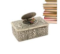 Nubamzy Musical Box | Retro Mechanical Clockwork Bird Decoration - Metal Engraved Music Boxes | for Mother's Day Christmas Birthday Party Home Workplace Girl Men Kids Play