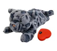 Nubamzy Puppy Sleeping Buddy | Plush Pet Snuggle Sleep Aid Doll,Puppy Heartbeat Toy Dog Stress Relief Calming Aid Animal Behavioral Training Sleep Soother Toy for Puppies Cats