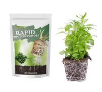 Nubamzy Rooting Powder,Organic Growing Stimulator - Natural Fast-acting Root Stimulating Growth Powder for Garden Tree Plant Vegetable Flower