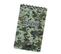 Nubamzy Waterproof Paper Notebook, Waterproof Field Notebook, Portable Memo Note Pads, Top-Spiral Field Notebook 50 Pages For Outdoor Camping Hiking