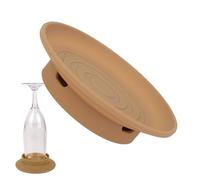 Nubamzy Wine Charcuterie Topper | Silicone Cup Top Cover,Wine Tasting Appetizer Serving Plate - for Party Hostesses Home Entertainers Event Attendees Family Gathering Bar