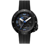 Nubeo Cassini Automatic Space Invaders Limited Edition NB-6103-06 - Man - 50 mm - Analogue - Automatic - Sapphire-Coated Mineral Glass Black 24 mm