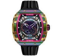 Nubeo Magellan NB-6087-03 - Man - 49 mm - Analogue - Automatic - Mineral Glass Multi coloured 49 mm