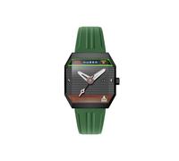 Nubeo Men's 42mm Console Automatic Atari 2600 Limited Edition Arcade Forest Watch with Rubber Strap NB-6123-05