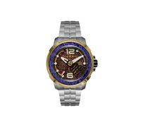 Nubeo Men's 48mm Apollo Automatic One Small Step Limited Edition Watch with Solid Stainless Steel Bracelet NB-6132