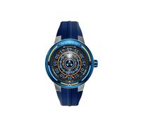 Nubeo Men's 50mm Orbiter Automatic Limited Edition Lunar Lagoon Watch with Silicone Strap NB-6117-01