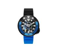 Nubeo Men's 50mm Ventana Automatic Star Trek Starfleet Limited Edition Science Blue Watch with Silicone Strap NB-6104-02