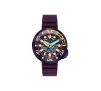 Nubeo Men's 50mm Ventana Skeleton Automatic Limited Edition Indigo Watch with Silicone Strap NB-6113-04
