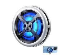 Nubia RedMagic 6 Air Magnetic Cell Phone Cooler for Gaming and Live Streaming, Lightweight Quiet 15W USB Cooling Fan with Magnetic Ring & Clip Compatible for iPhone 15 16 Pro Max MagSafe Samsung iPad