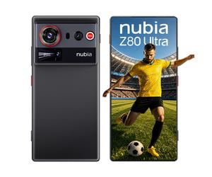 nubia Z80 Ultra 5G Unlocked Android Phone, Snapdragon 8 Elite Gen 5, 50MP AI Triple Camera, 80W Wireless Charging, 6.8" 144Hz AMOLED Full Screen, Gaming Smartphone