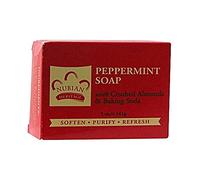 Nubian Heritage Soap Bar, Peppermint and Aloe, 5 Ounce