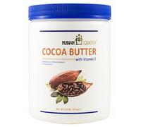 Nubian Queen Cocoa Butter Cream 20oz (567g) Deep Moisturising Body Cream for Dry Skin, Rich Hydration, Smooth & Soft Skin, Daily Use for All Skin Types