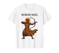 Nubian Soul African Archer Warrior Ancestry Roots Cultural T-Shirt