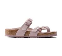 Nubuck Leather Sandals Girl Birkenstock Mayari Birko-Flor Purple 32
