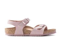 Nubuck Leather Sandals Girl Birkenstock Rio Birko-Flor Violet 34